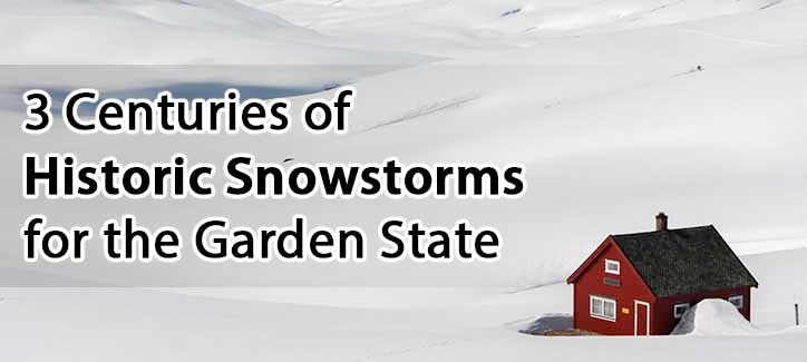 3 Centuries of Historical Snowstorms for the Garden State stone harbor capy may new jersey